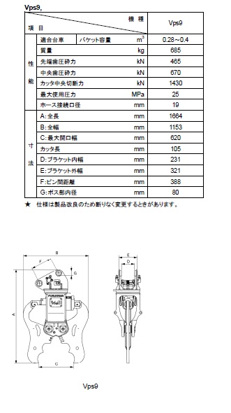 0.25用大割機ＶＰＳ９　最大開口幅620mm01