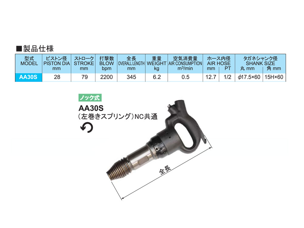 エアチッパー　AA30S01