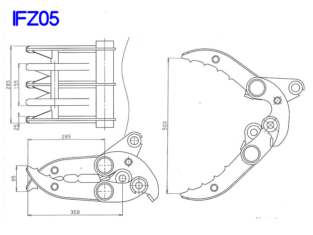 0.03用フォーク　IFZ05　２点式01