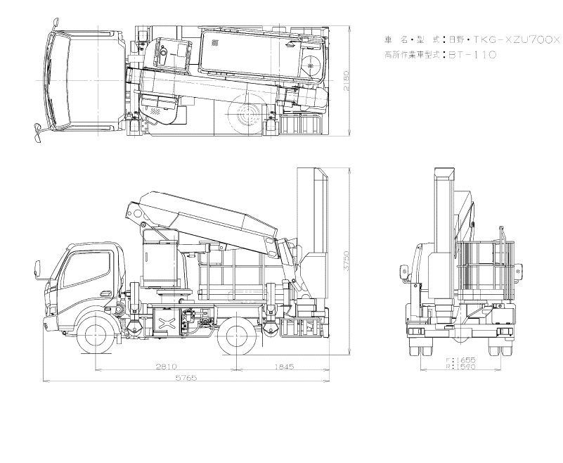 橋梁点検車　ＢＴ－１１０－１04