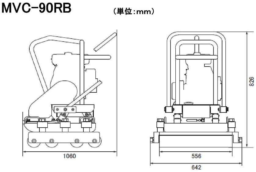 ブロックプレート　１５０キロ　ＭＶＣ－９０ＲＢ01