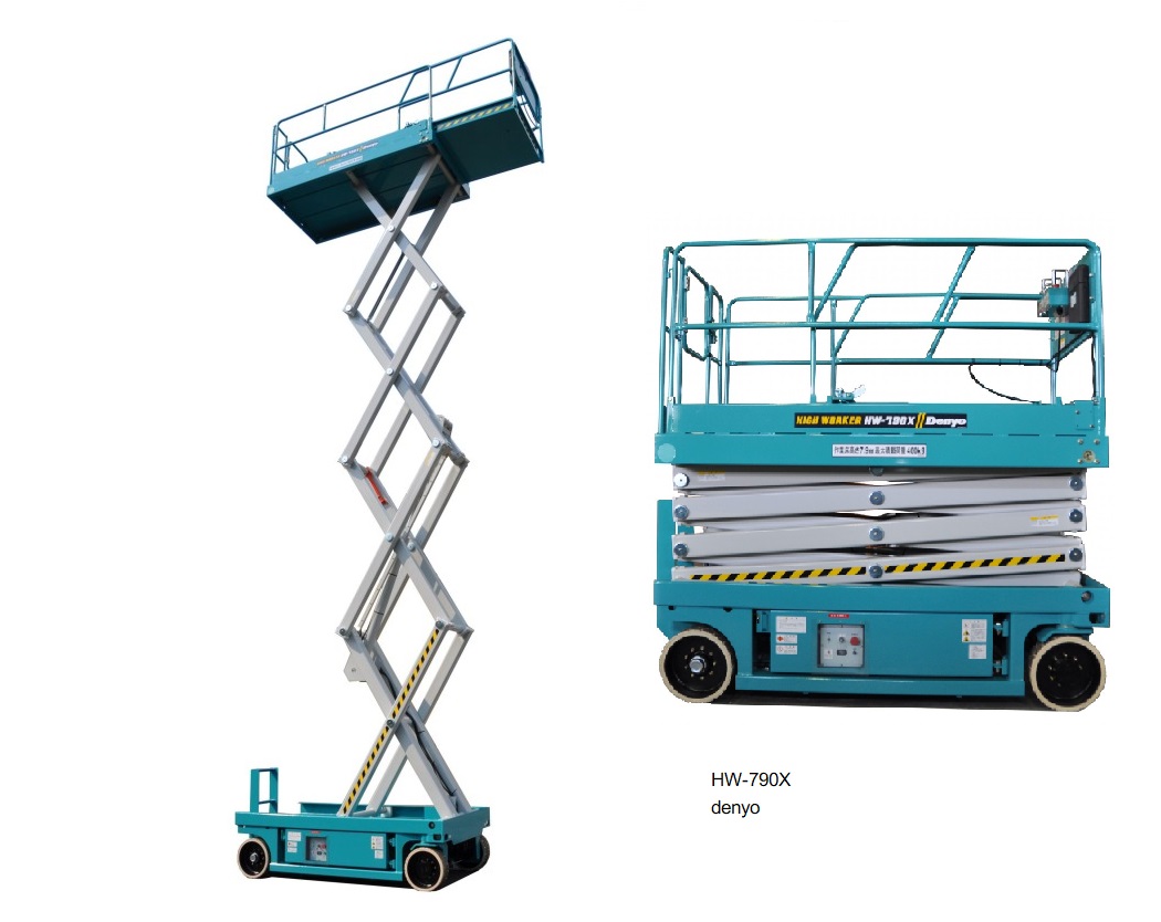 7.9ｍ自走式高所作業車クローラ式ホイール式