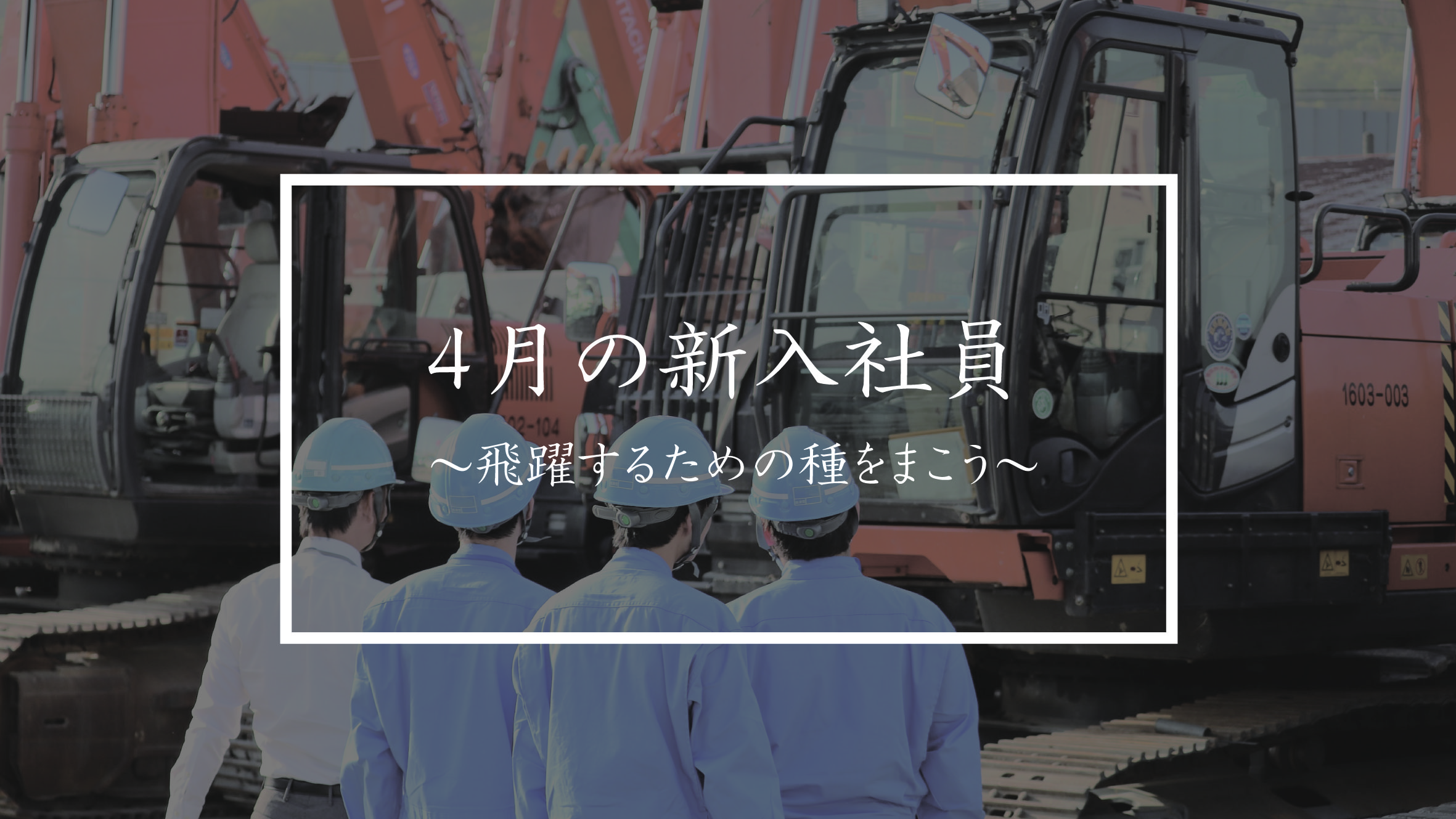 新卒新入社員の研修について ~これからの活躍に種をまこう~