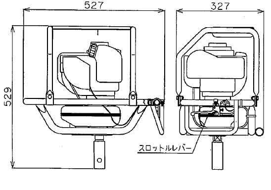 エンジンハンドオーガーAG-2102