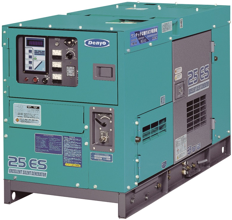 発電機　２５ＫＶＡ　ＤＣＡ－２５ＥＳＩ