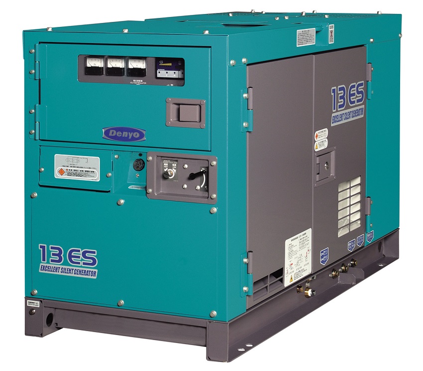 発電機　１３ＫＶＡ　単三切替可能　ＤＣＡ－１３ＥＳＫ