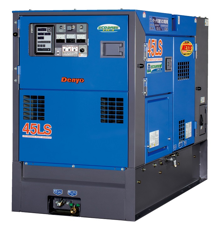 発電機　４５ＫＶＡ　３電源　エコベース　ＤＣＡ－４５ＬＳＫＥ