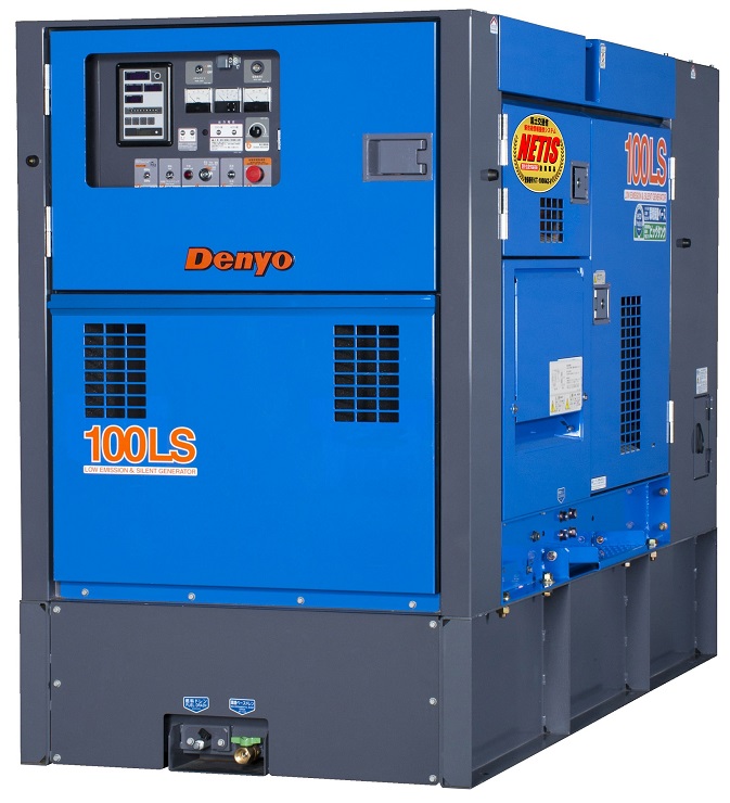 発電機　１００ＫＶＡ　３電源　エコベース　ＤＣＡ－１００ＬＳＩＢ　ビックタンク仕様