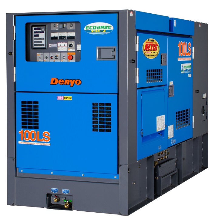 発電機　１００ＫＶＡ　３電源　エコベース　ＤＣＡ－１００ＬＳＩＥ