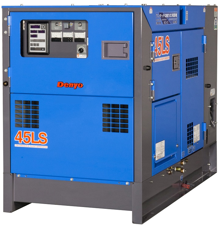 発電機　４５ＫＶＡ　３電源　ＤＣＡ－４５ＬＳＫ