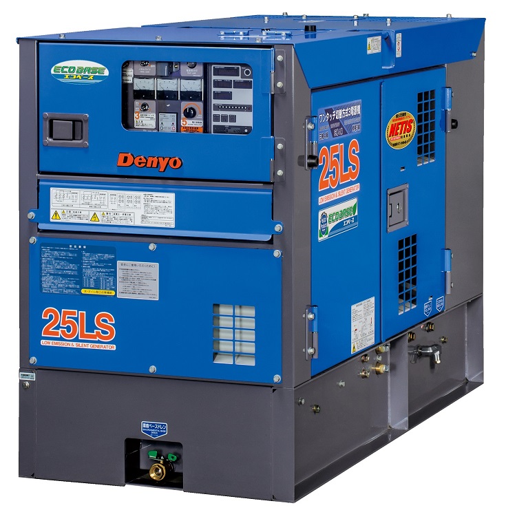 発電機　２５ＫＶＡ　３電源　エコベース　ＤＣＡ－２５ＬＳＫＥ