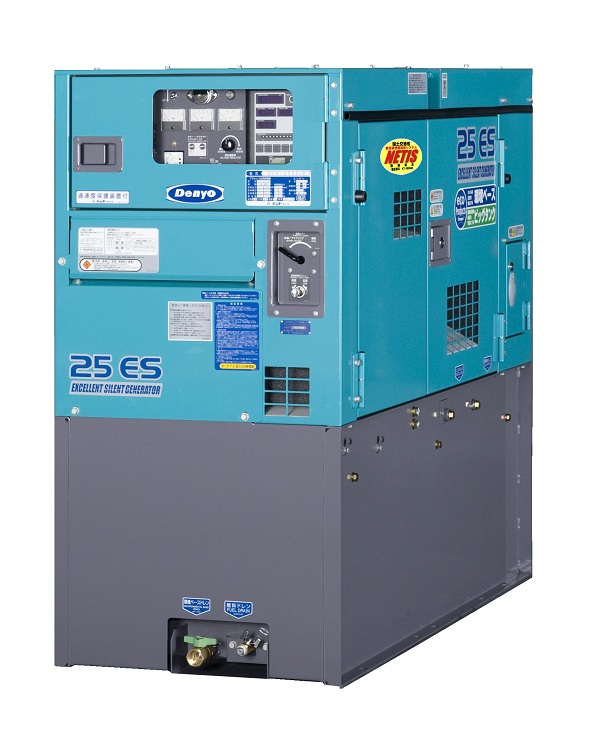 発電機　２５ＫＶＡ　ＤＣＡ－２５ＥＳＩＢ ビックタンク仕様