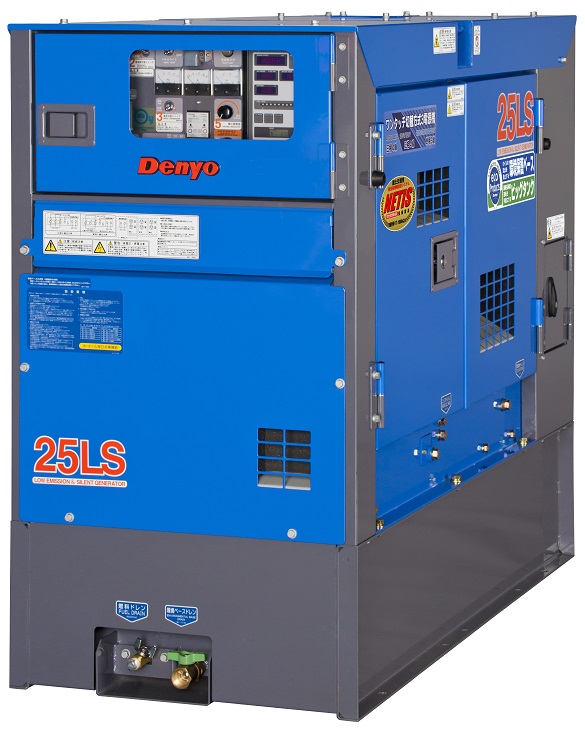 発電機　２５ＫＶＡ　３電源　環境ベース　ＤＣＡ－２５ＬＳＫＢ　ビックタンク仕様